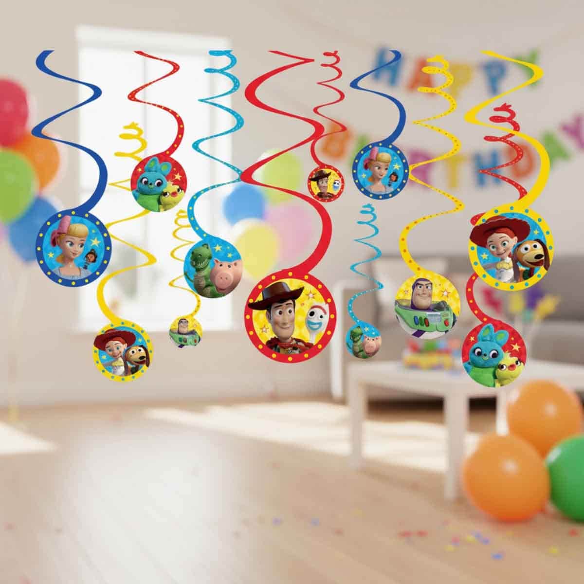 Disney & Pixar Toy Story 4 Spiral Decoration Set