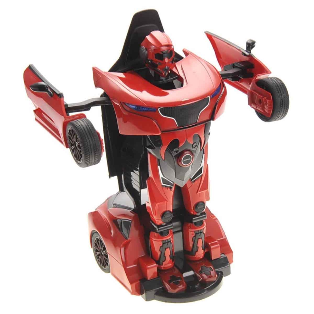 Transformers 1:14 Scale RS 2.4G Robot Fast Transforming R/C Car Boys, 5-7 Years