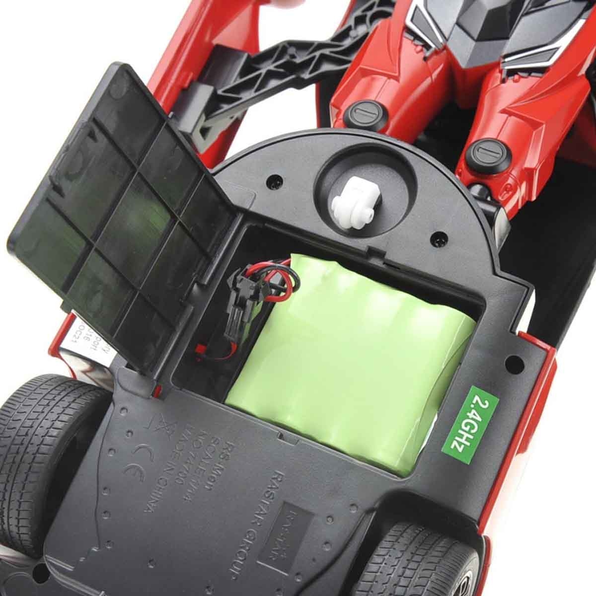 Transformers 1:14 Scale RS 2.4G Robot Fast Transforming R/C Car Boys, 5-7 Years