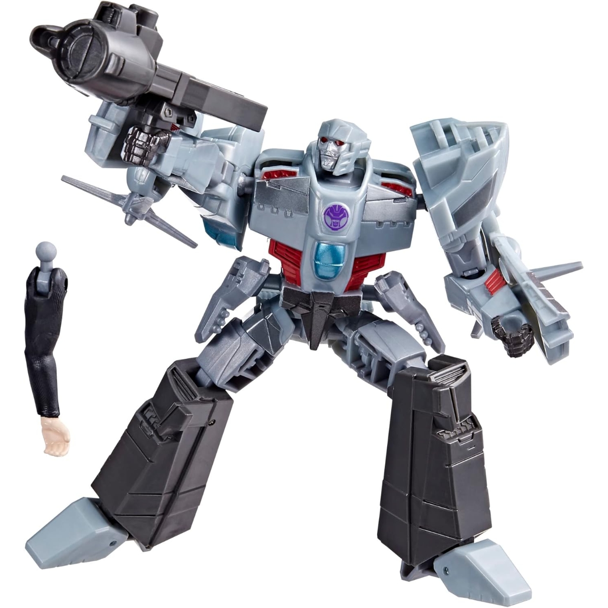 Transformers HTRF67335X2 5″ Earthspark Deluxe Megatron Action Figure Unisex, 5-7 Years