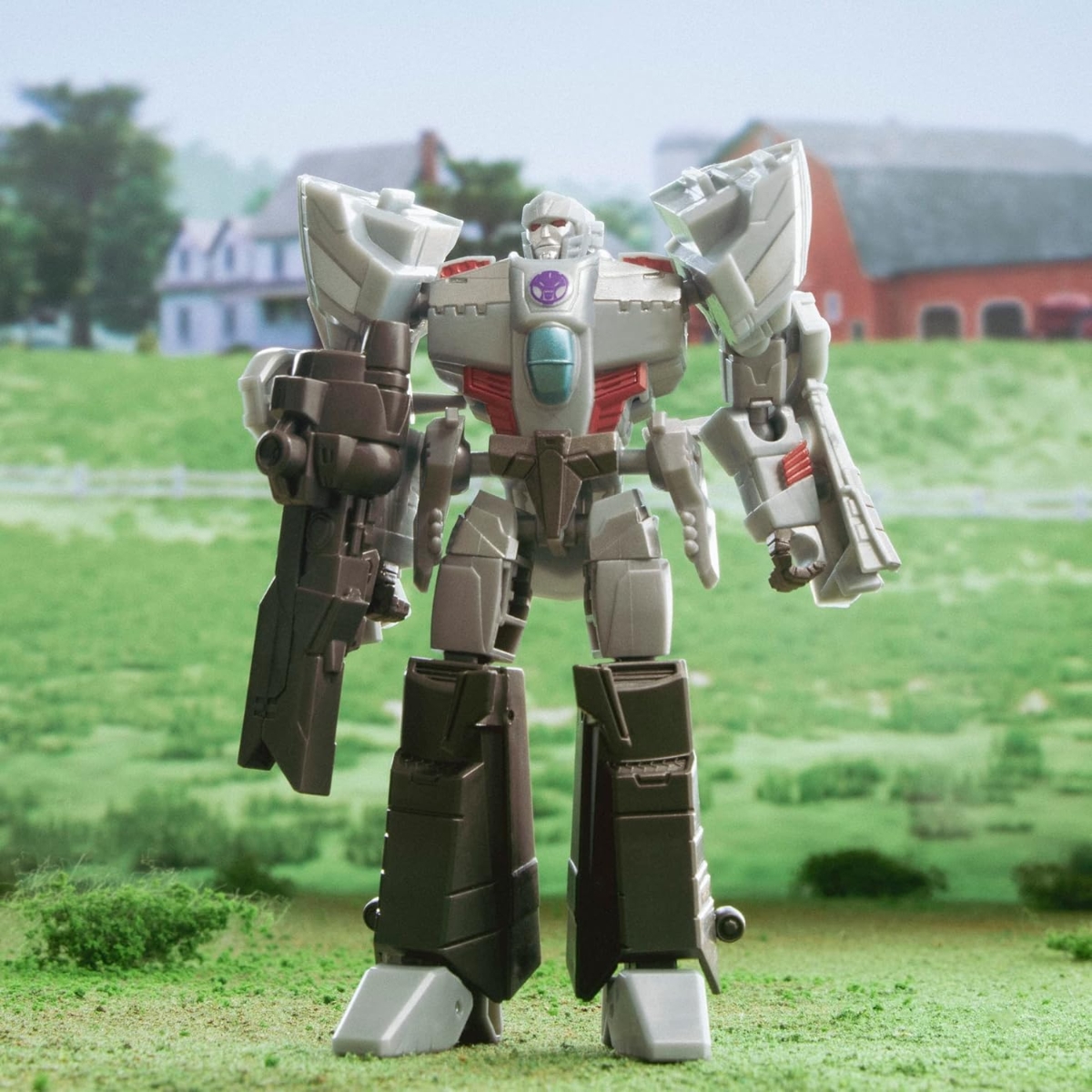 Transformers HTRF67335X2 5″ Earthspark Deluxe Megatron Action Figure Unisex, 5-7 Years