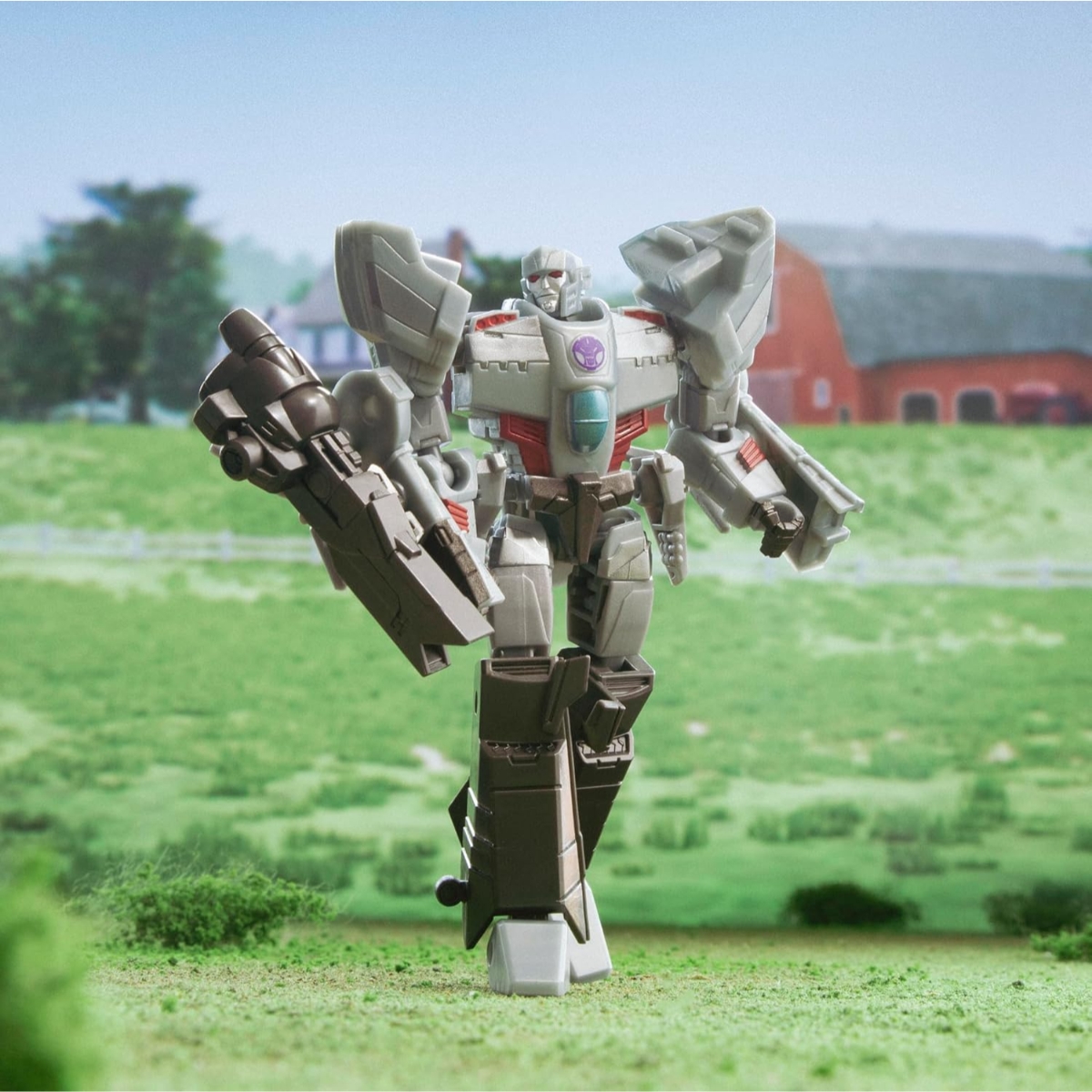 Transformers HTRF67335X2 5″ Earthspark Deluxe Megatron Action Figure Unisex, 5-7 Years
