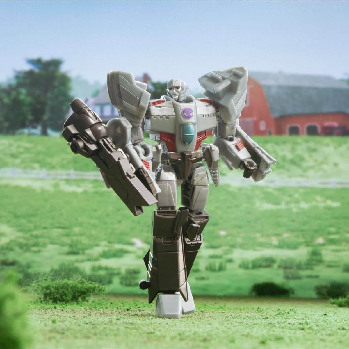 Transformers HTRF67335X2 5″ Earthspark Deluxe Megatron Action Figure Unisex, 5-7 Years