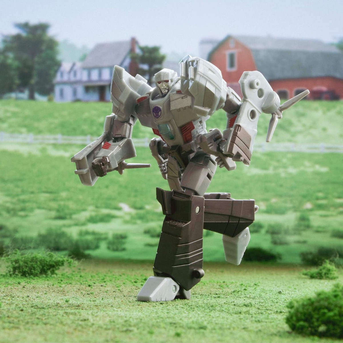 Transformers HTRF67335X2 5″ Earthspark Deluxe Megatron Action Figure Unisex, 5-7 Years