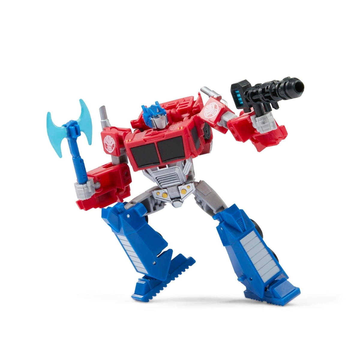 Transformers 5″ Earthspark Deluxe Optimus Prime Action Figure Unisex, 5 - 7 Years