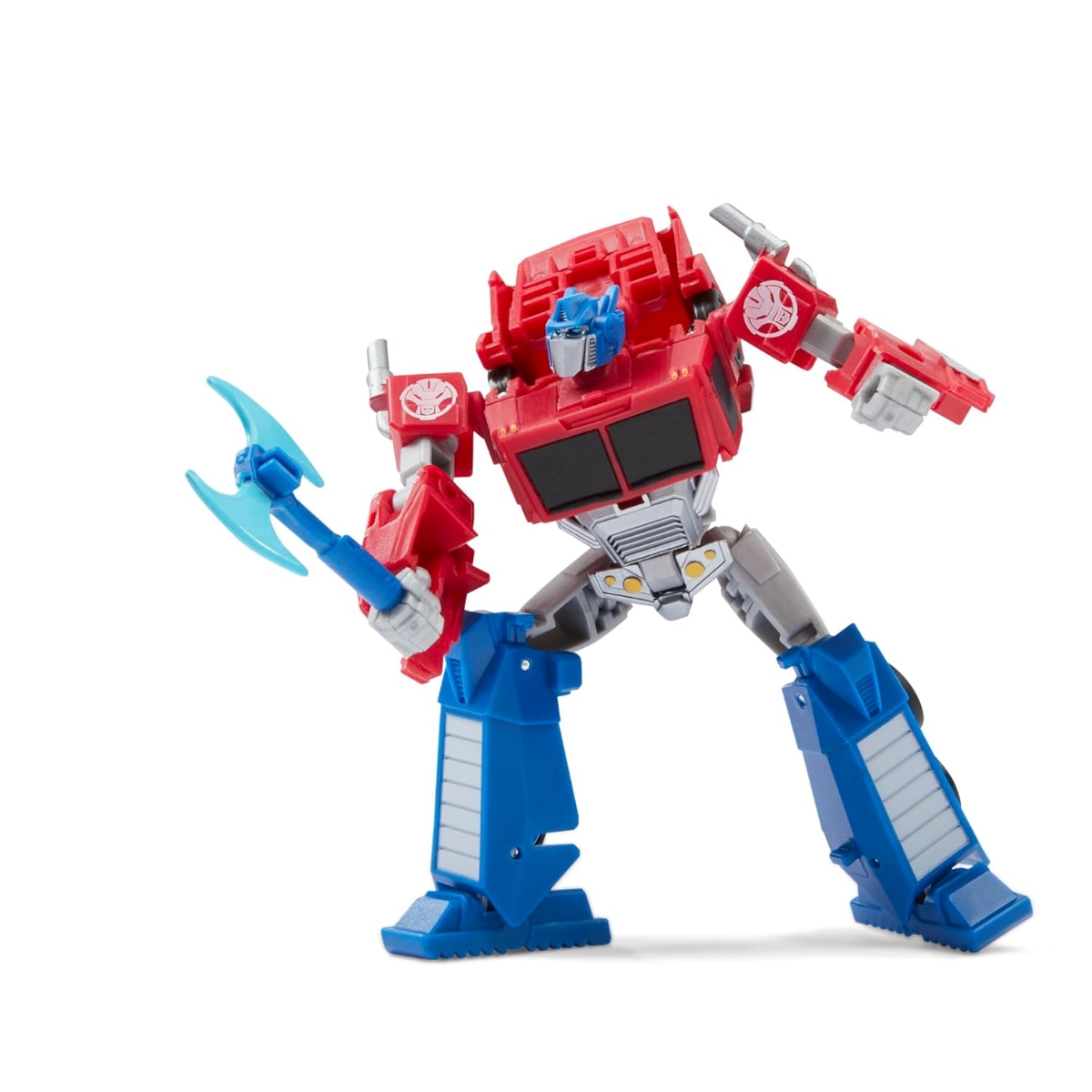 Transformers 5″ Earthspark Deluxe Optimus Prime Action Figure Unisex, 5 - 7 Years