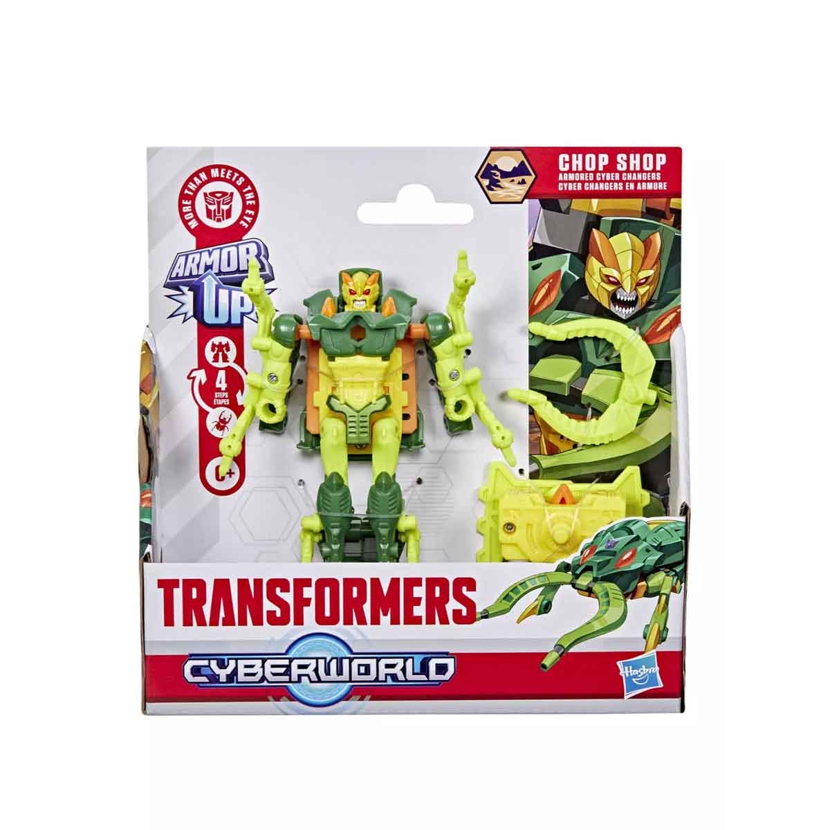 ترانسفورمرز سايبر وورلد شخصية تشوب شوب سايبر تشينجرز للجنسين من عمر 3-4 سنوات