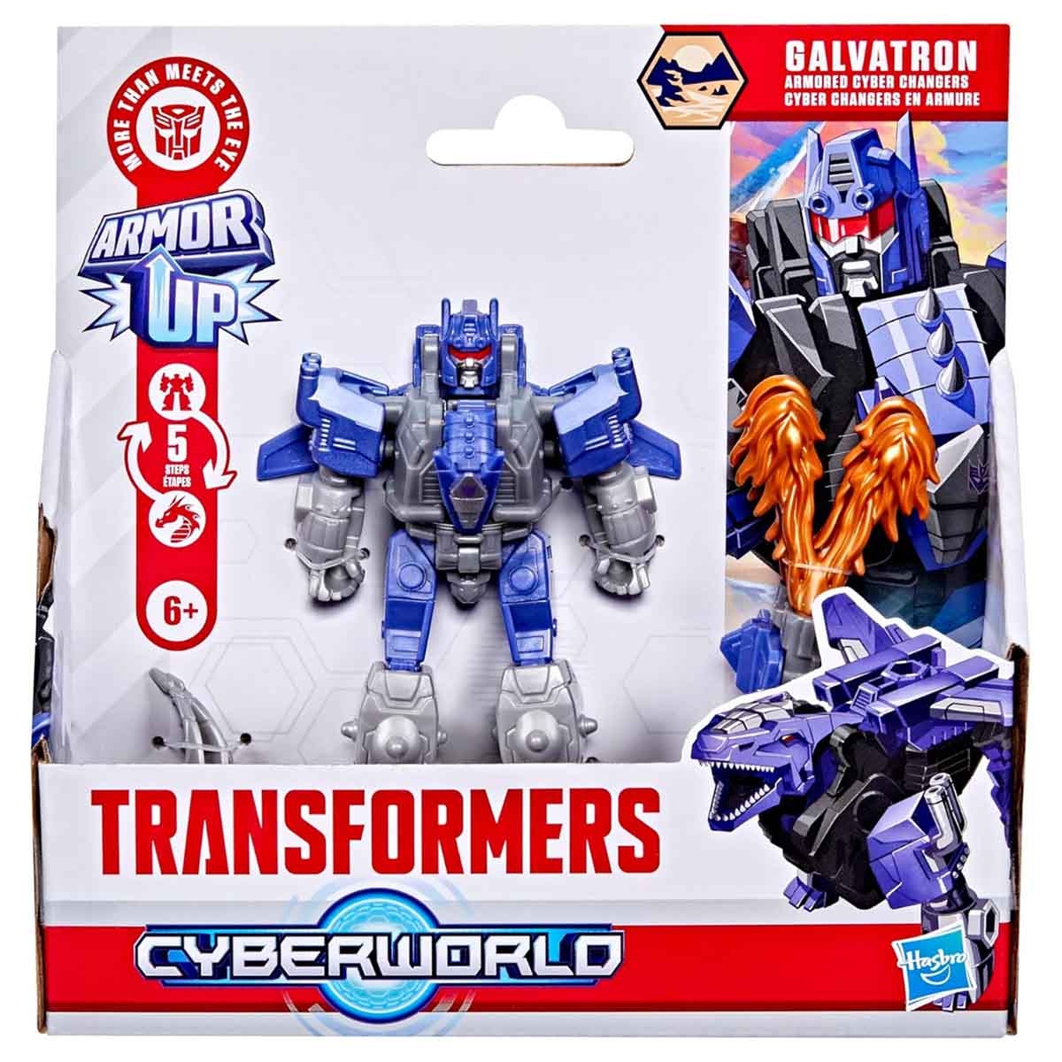 Transformers Cyberworld Armor Galvatron Action Figure Unisex, 5-7 Years
