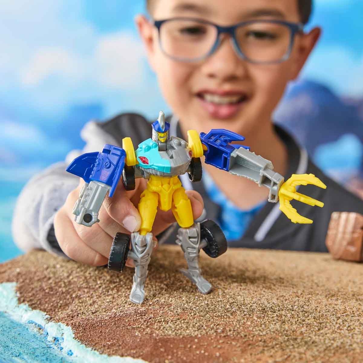 Transformers Cyberworld CC Skybyte Action Figure Unisex, 5-7 Years