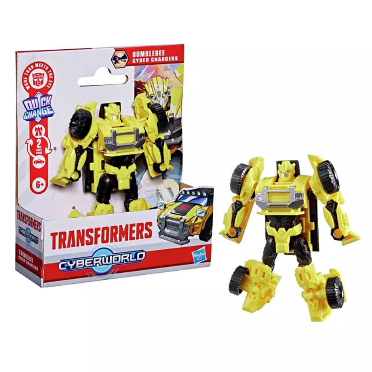 Transformers Bumblebee Cyberworld Action Figure Unisex, 3-4 Years
