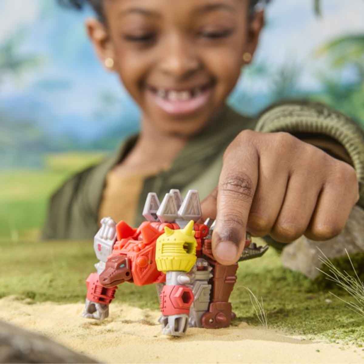 Transformers Cyberworld Dinobot Snarl Cyber Changers Action Figure Unisex, 3-4 Years