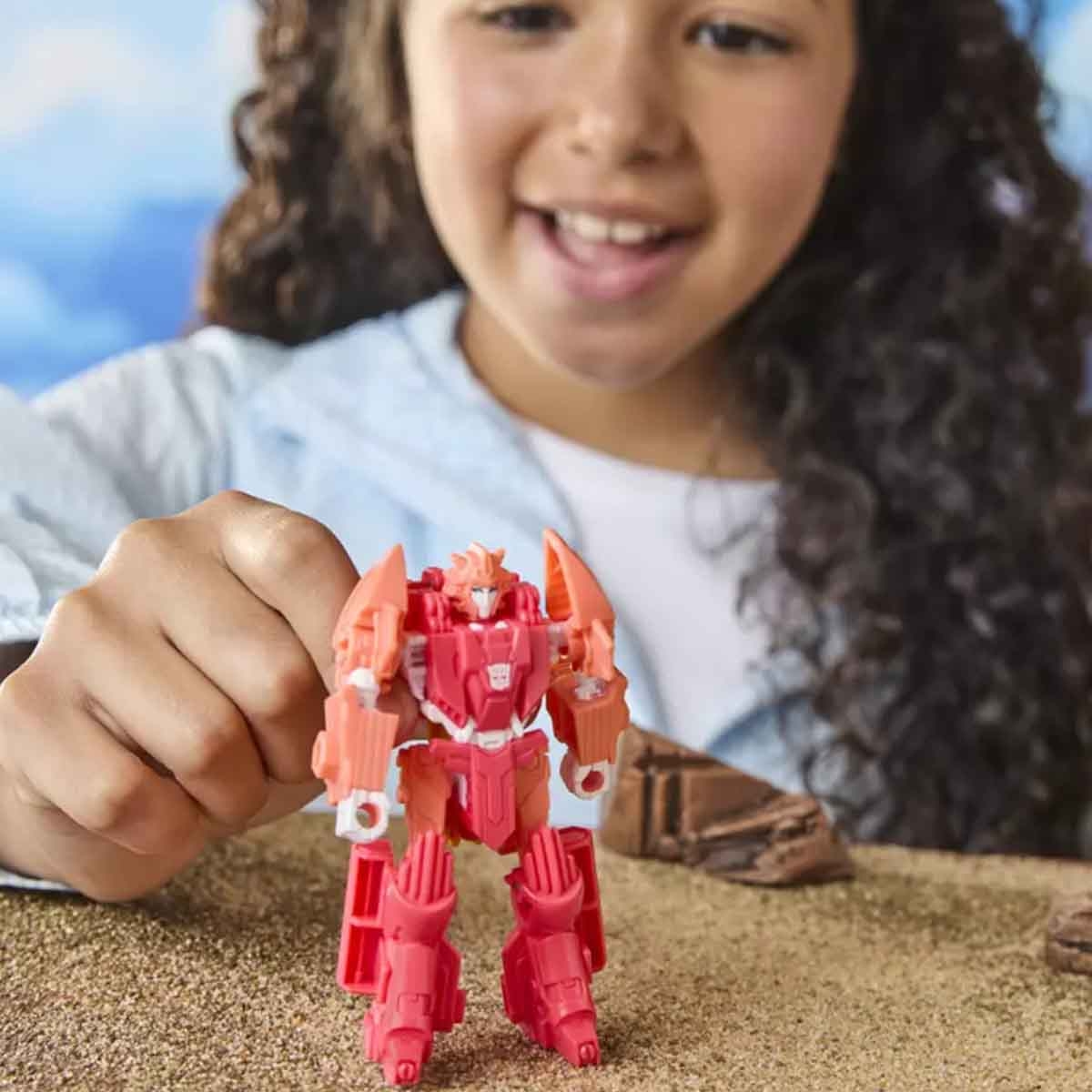 Transformers Cyberworld Elita 1 Cyber Changers Action Figure Unisex, 3-4 Years