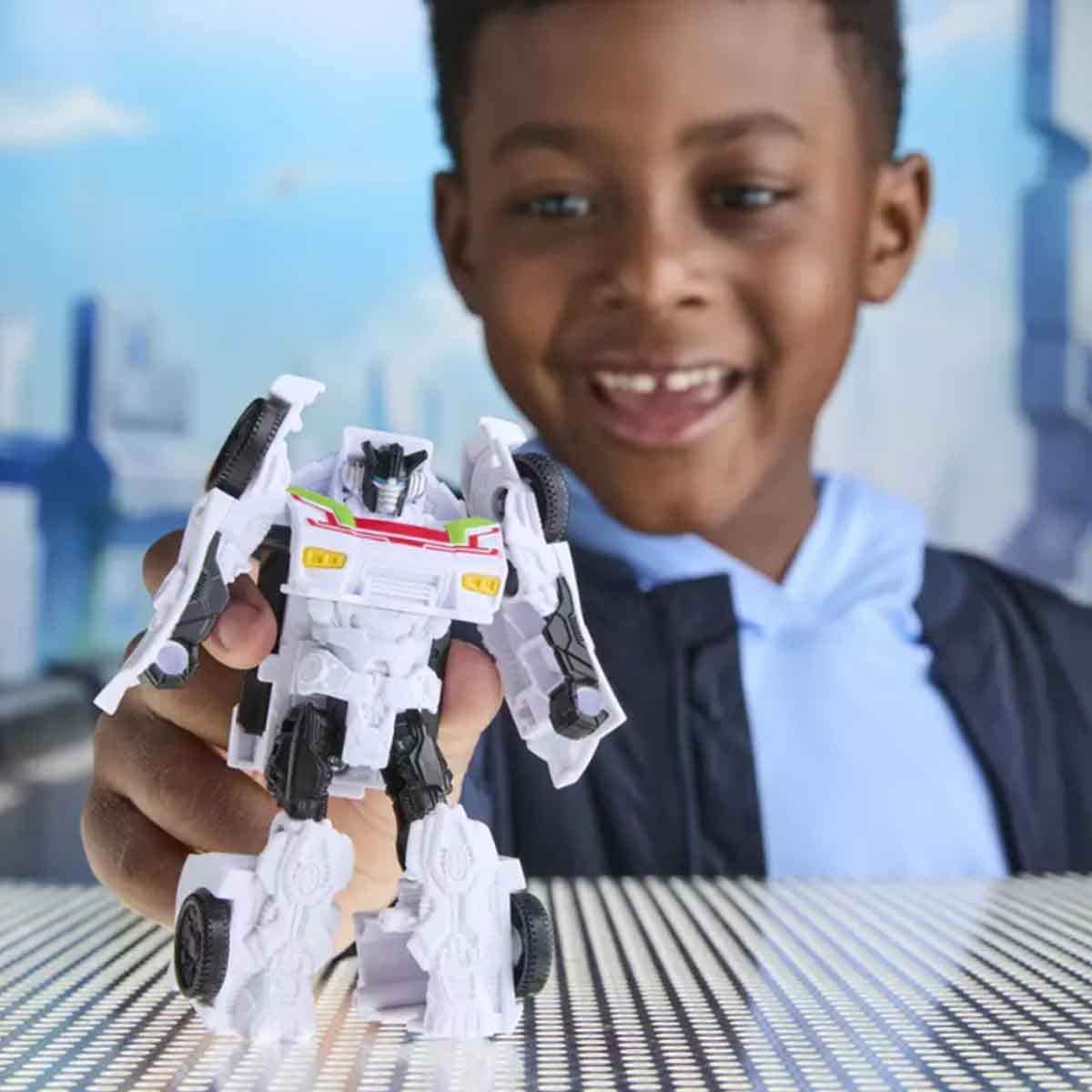 Transformers Cyberworld Wheeljack Cyber Changers Action Figure Unisex, 3-4 Years
