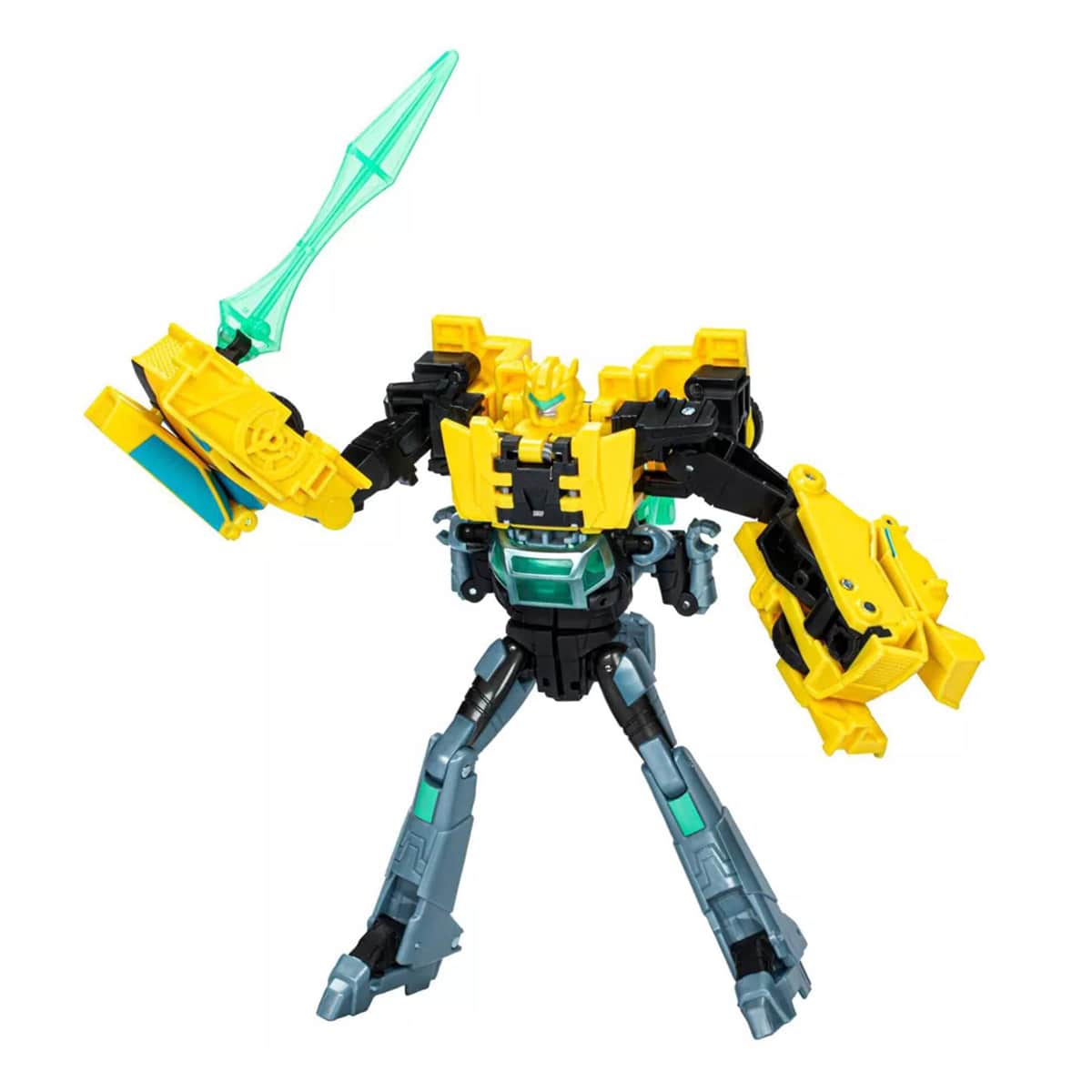 Transformers EarthSpark Cyber-Combiner Bumblebee & Mo Malto Action Figure Boys, 5-7 Years, Pack of 2