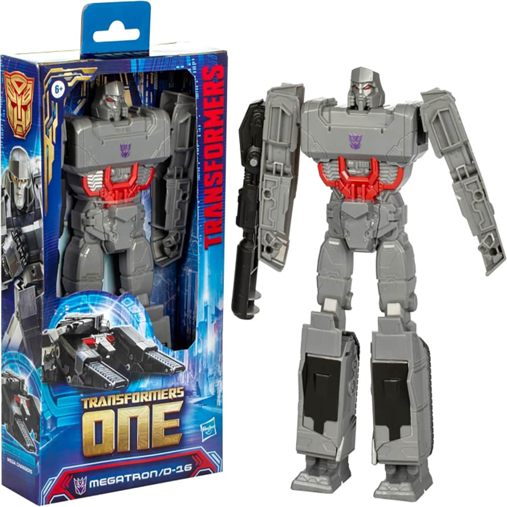 Transformers One 11″ Megatron D-16 Convertible Action Figure Unisex, 5-7 Years