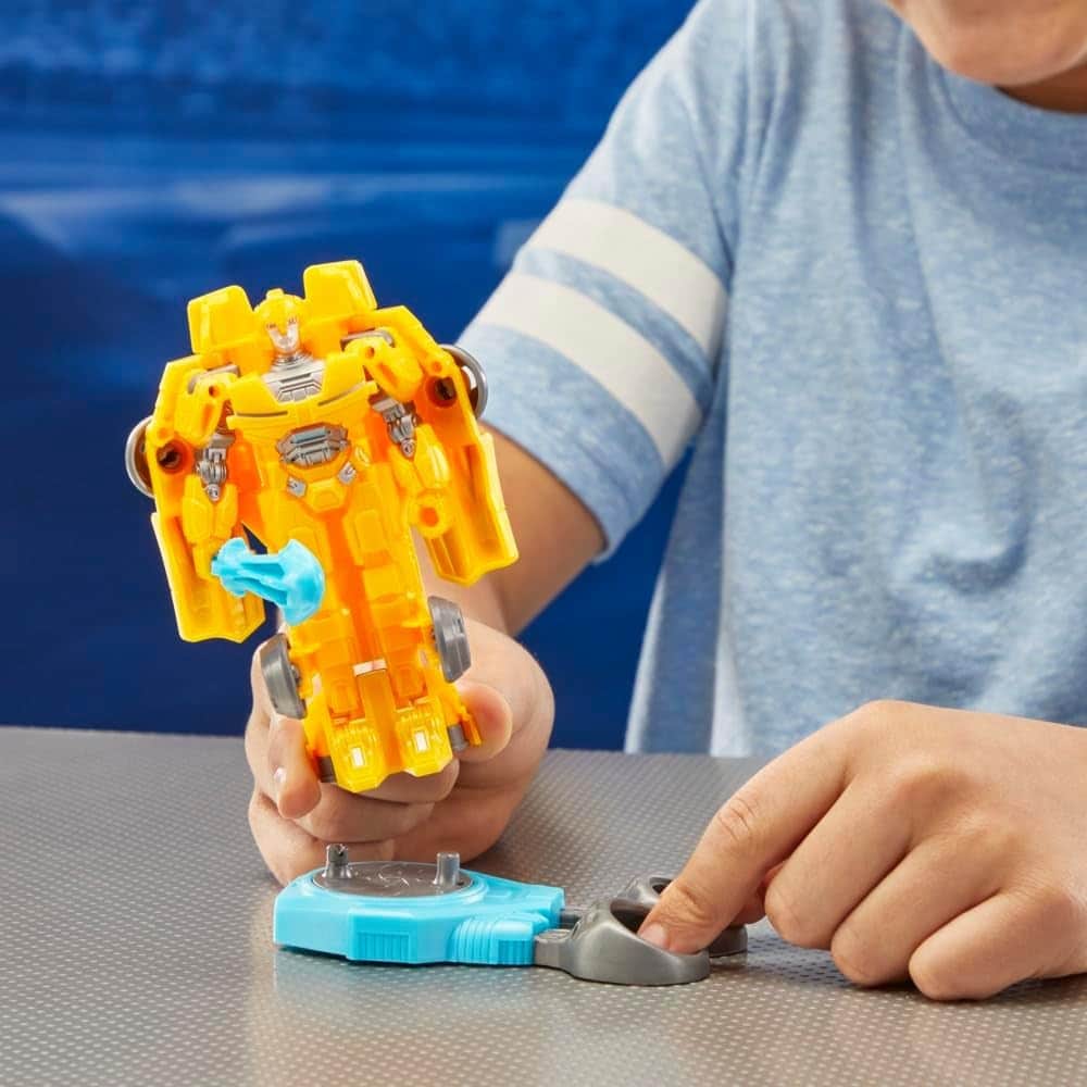 Transformers One 4.5″ Bumblebee B-127 Robot Battlers Action Figure Unisex, 5-7 Years