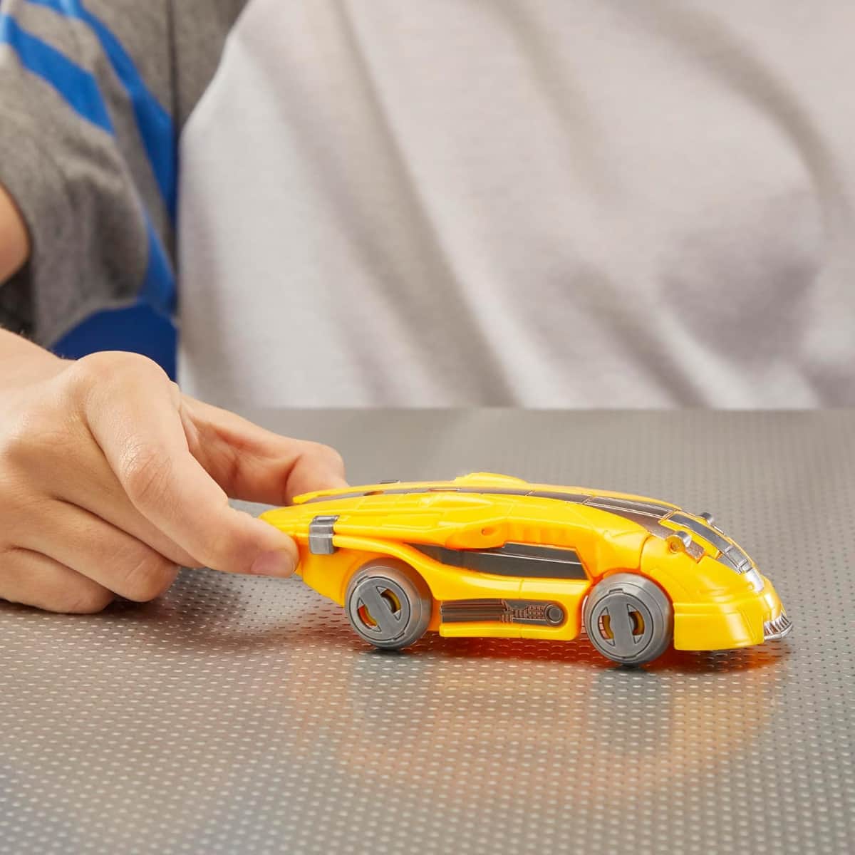 Transformers One 4.5″ Bumblebee B-127 Robot Battlers Action Figure Unisex, 5-7 Years