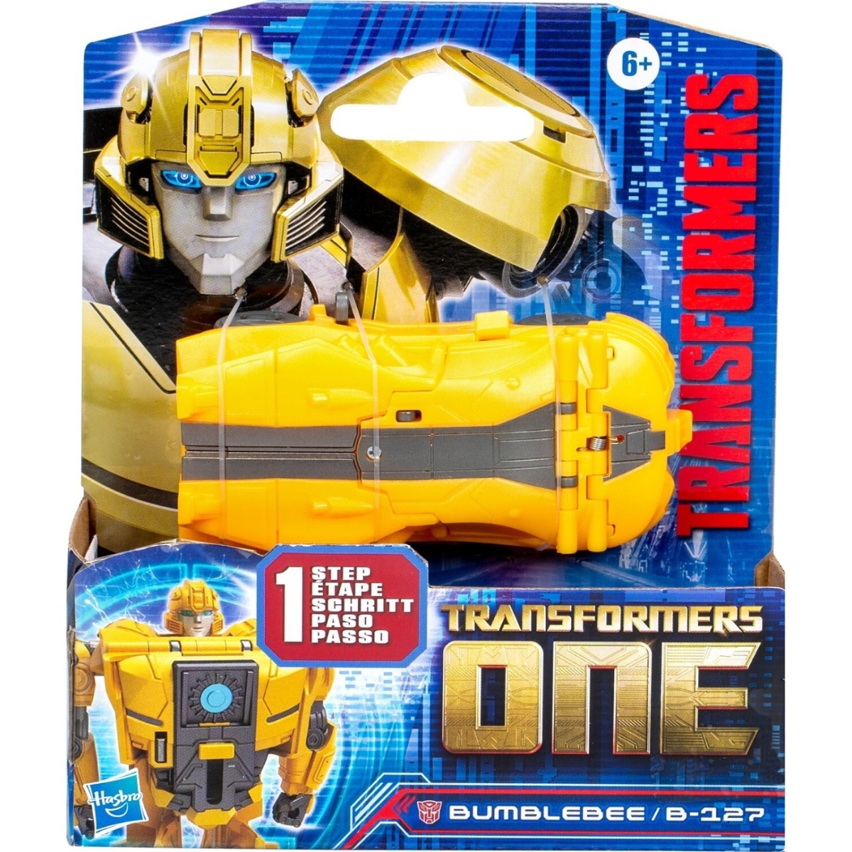 Transformers One 4″ COG Changer Bumblebee B-127 Action Figure Unisex, 5-7 Years