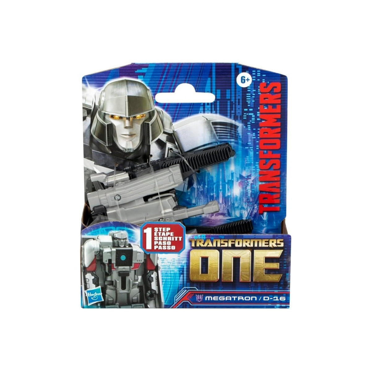 Transformers One 4″ Megatron D-16 Action Figure Unisex, 5-7 Years