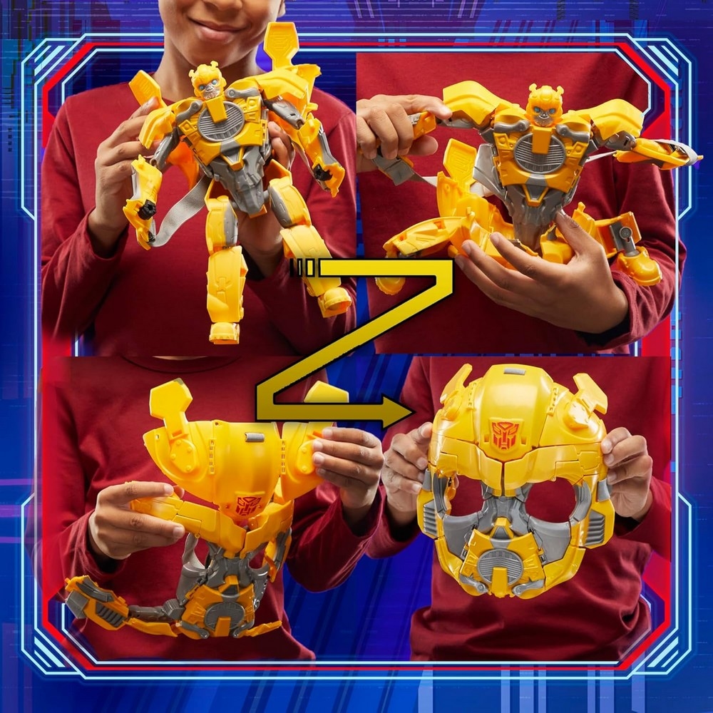 Transformers One 9.8″ Bumblebee B-127 2-in-1 Action Figure Unisex, 5-7 Years