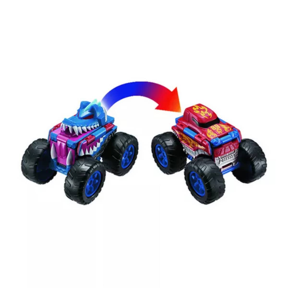 Transracers 2-in-1 Flip Monster Wolf Truck Boys, 3-4 Years
