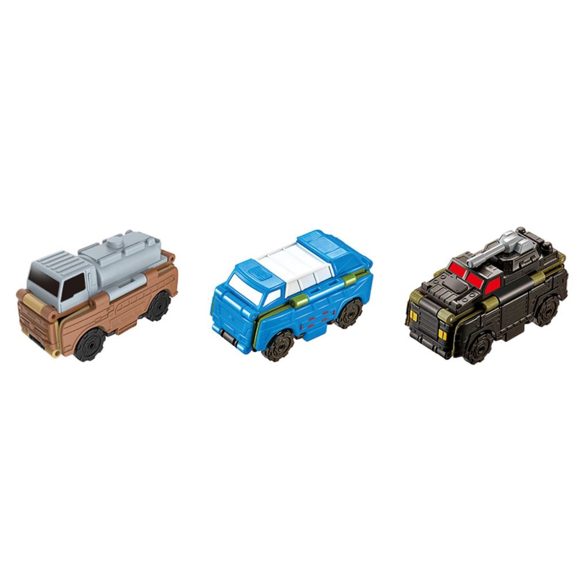 Transracers 2-in-1 Military Vehicles Boys, 3-4 Years, Pack of 3