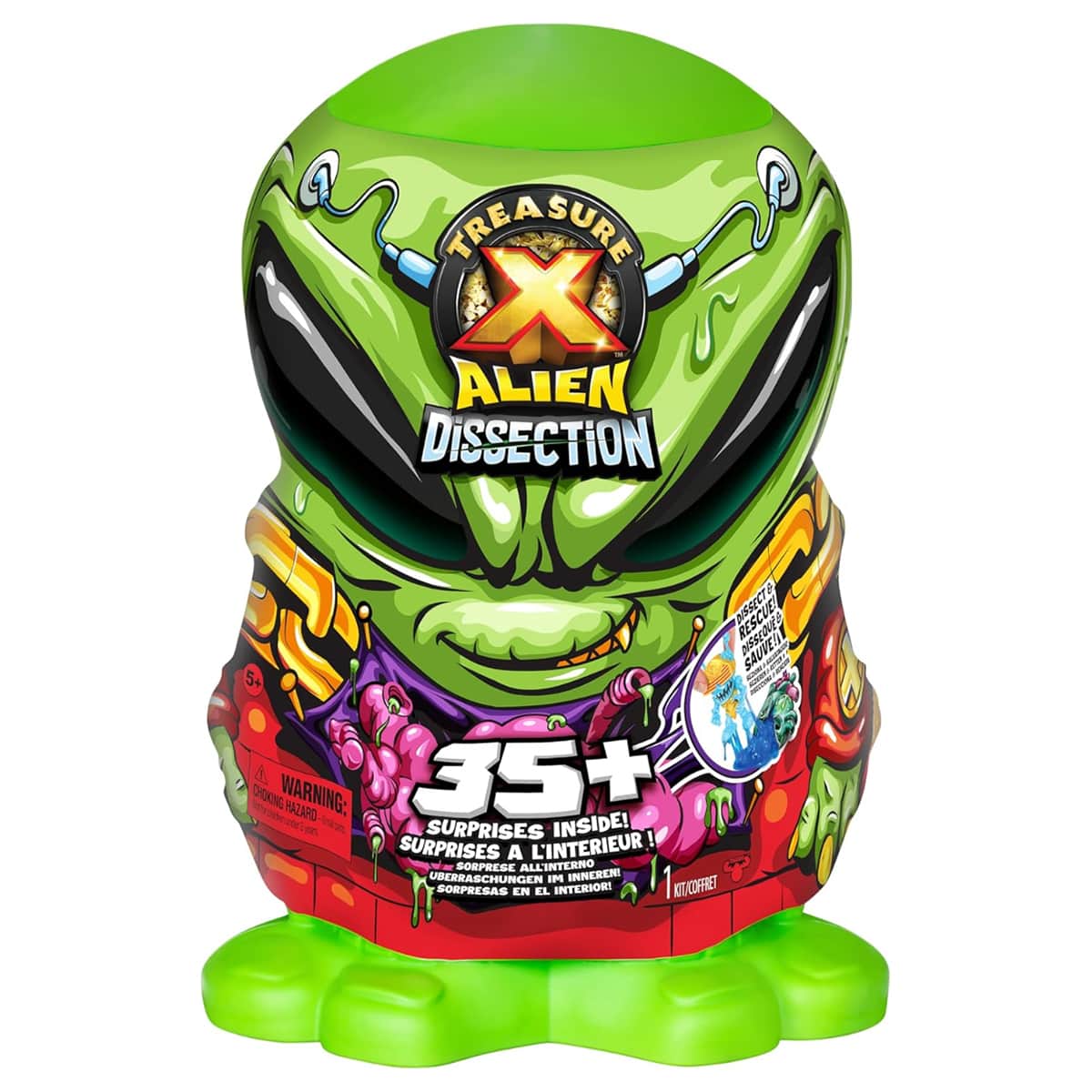 Treasure X Mega Alien Dissection Playset Unisex, 5-7 Years