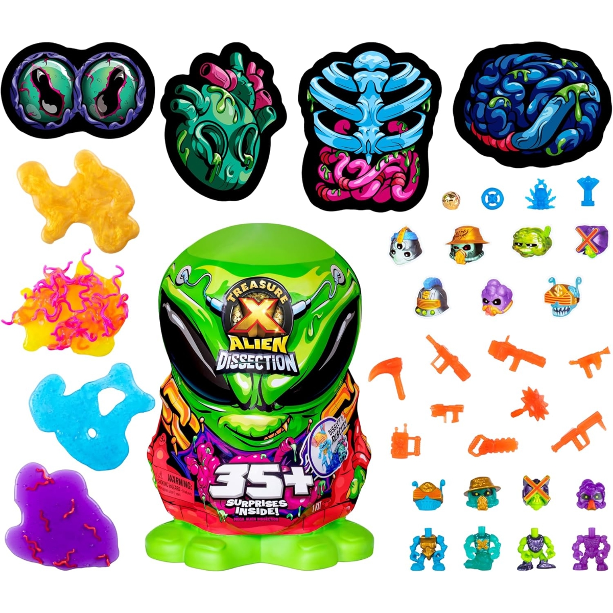 Treasure X Mega Alien Dissection Playset Unisex, 5-7 Years