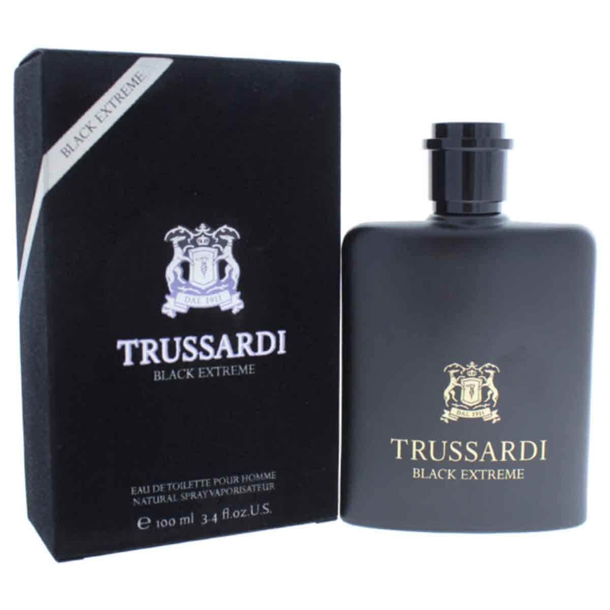 Trussardi Black Extreme Eau De Toilette for Men