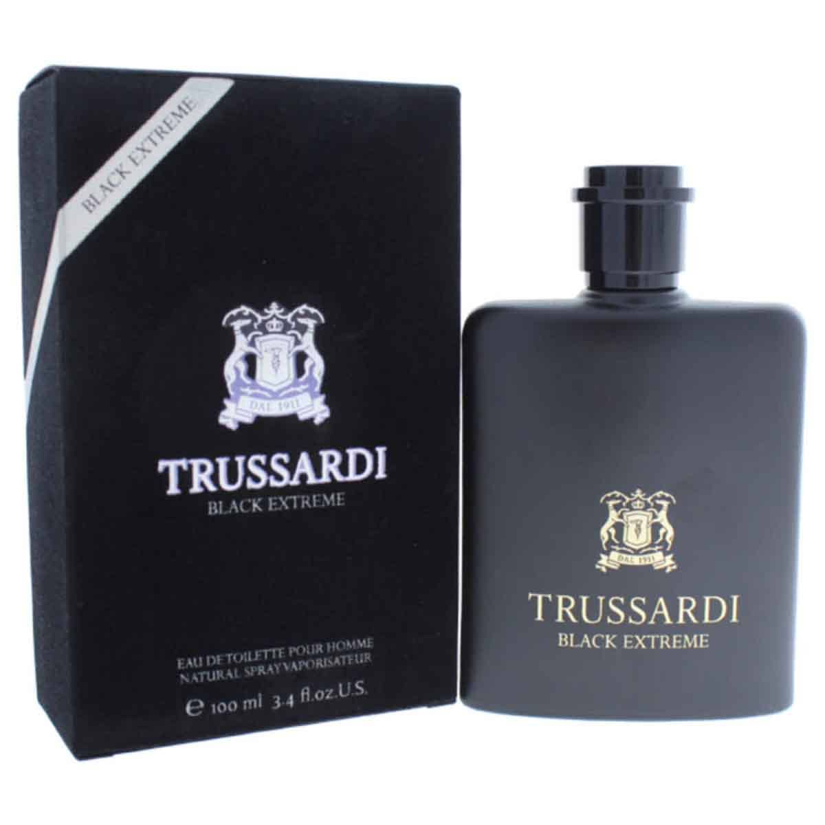 Trussardi Black Extreme Eau De Toilette 100 ml for Men