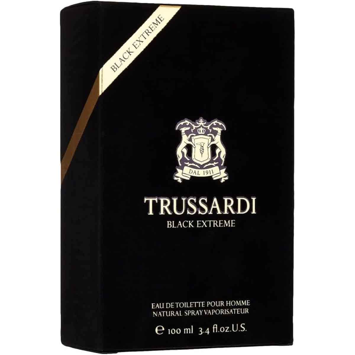 Trussardi Black Extreme Eau De Toilette for Men