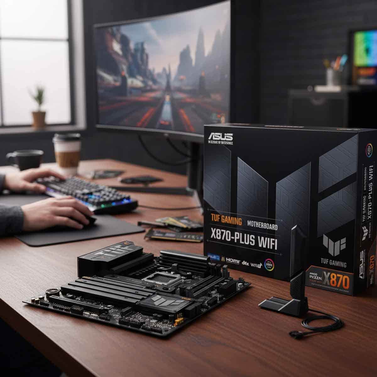 ASUS TUF X870-Plus WiFi Gaming Motherboard