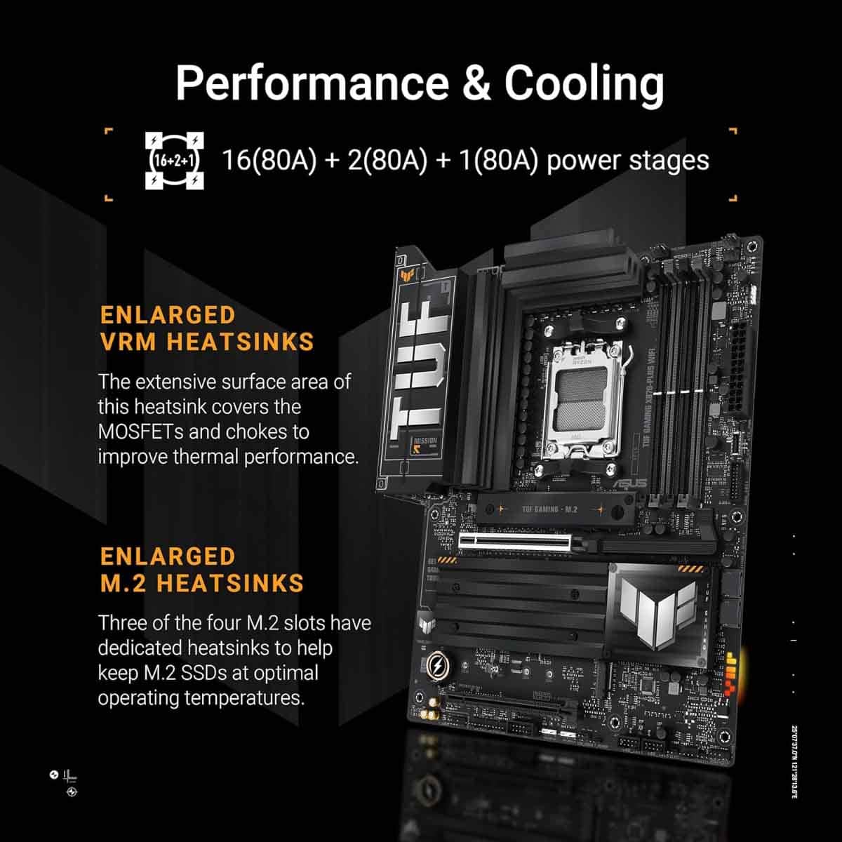 ASUS TUF X870-Plus WiFi Gaming Motherboard