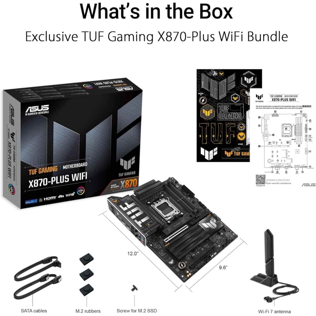 ASUS TUF X870-Plus WiFi Gaming Motherboard