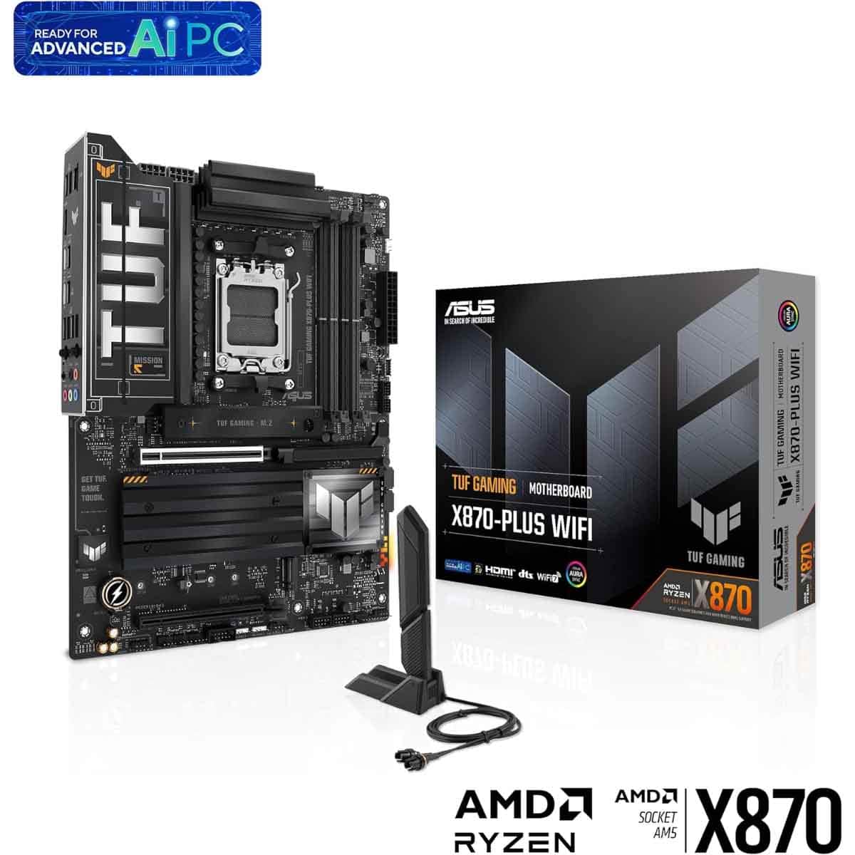 ASUS TUF X870-Plus WiFi Gaming Motherboard