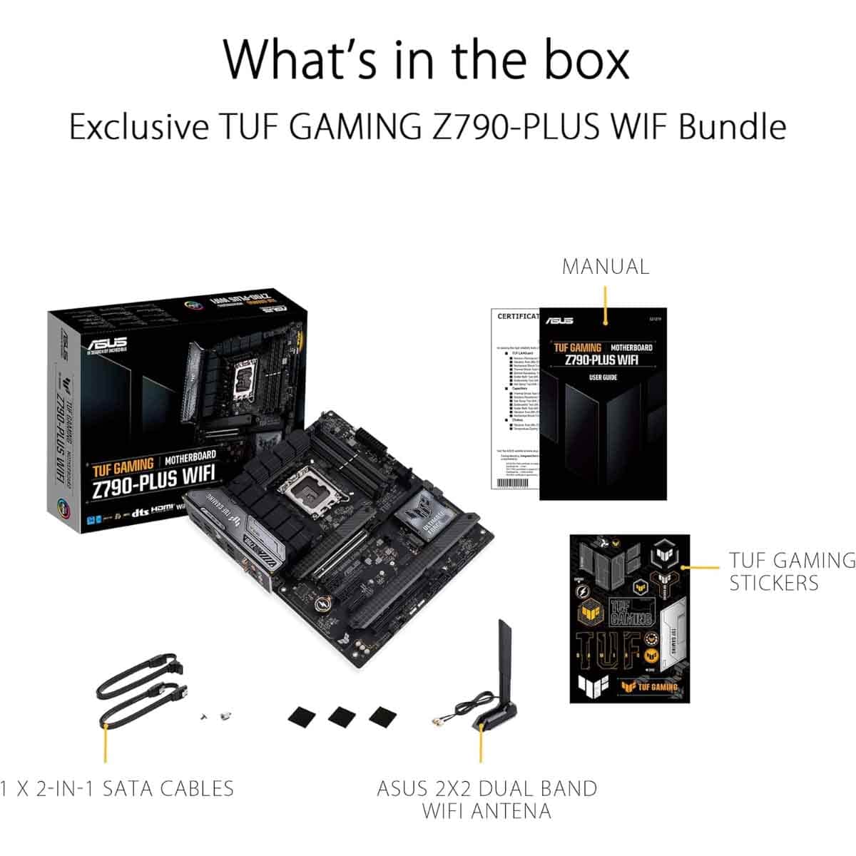 ASUS TUF Z790-Plus WiFi Gaming Motherboard