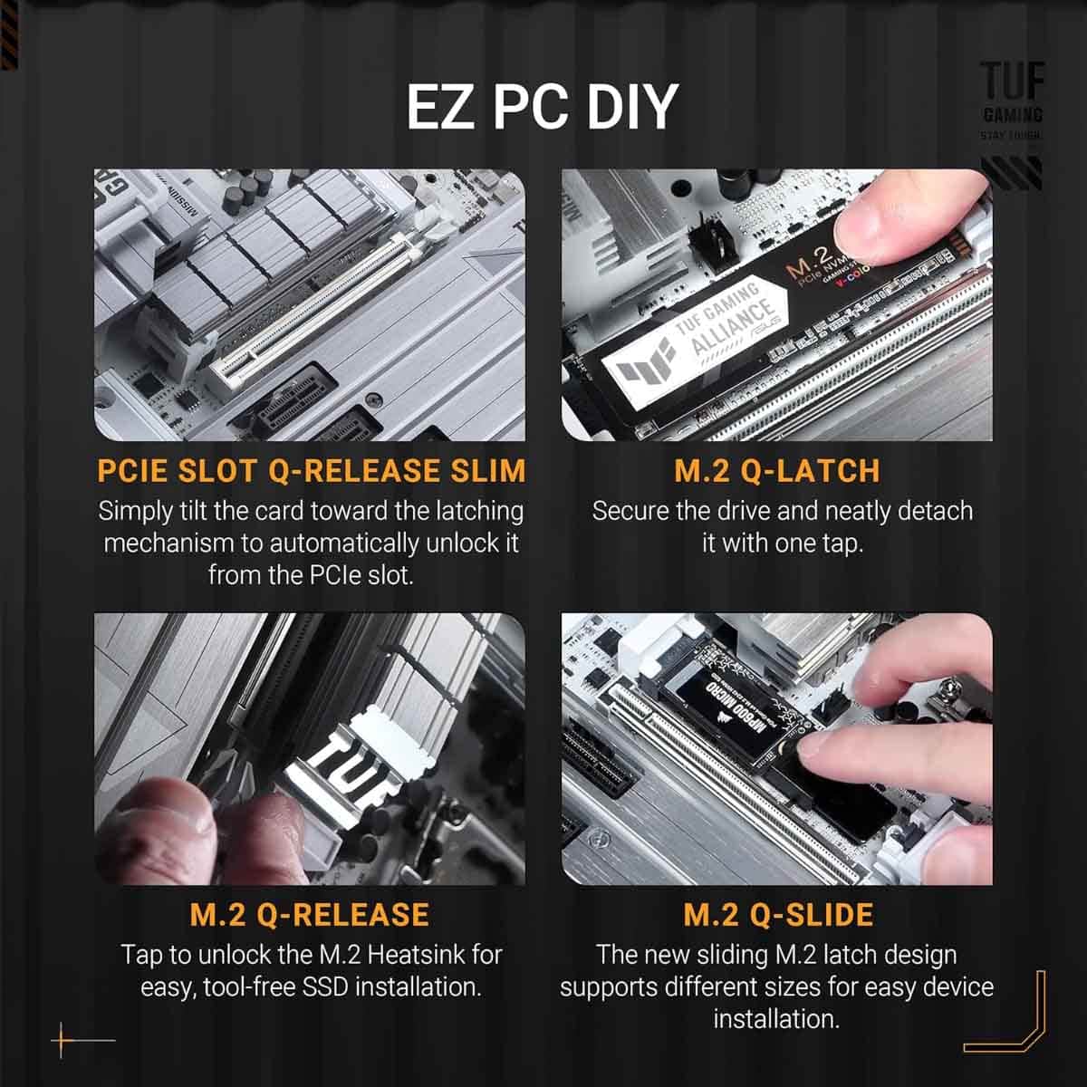 ASUS TUF Z890-Pro WiFi Gaming Motherboard