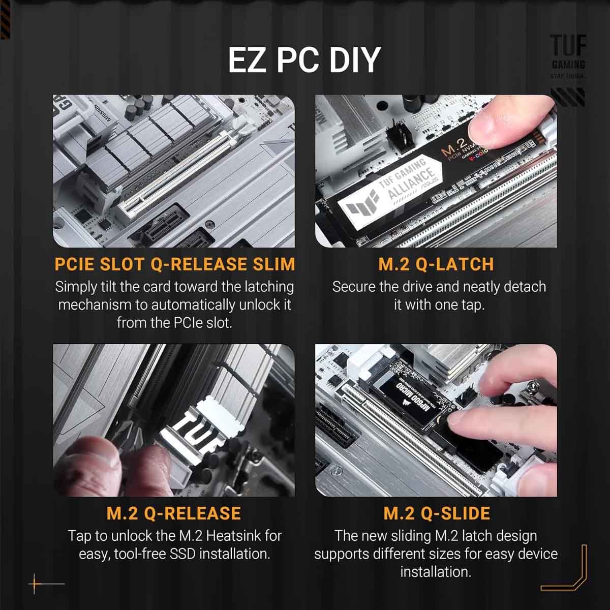 ASUS TUF Z890-Pro WiFi Gaming Motherboard