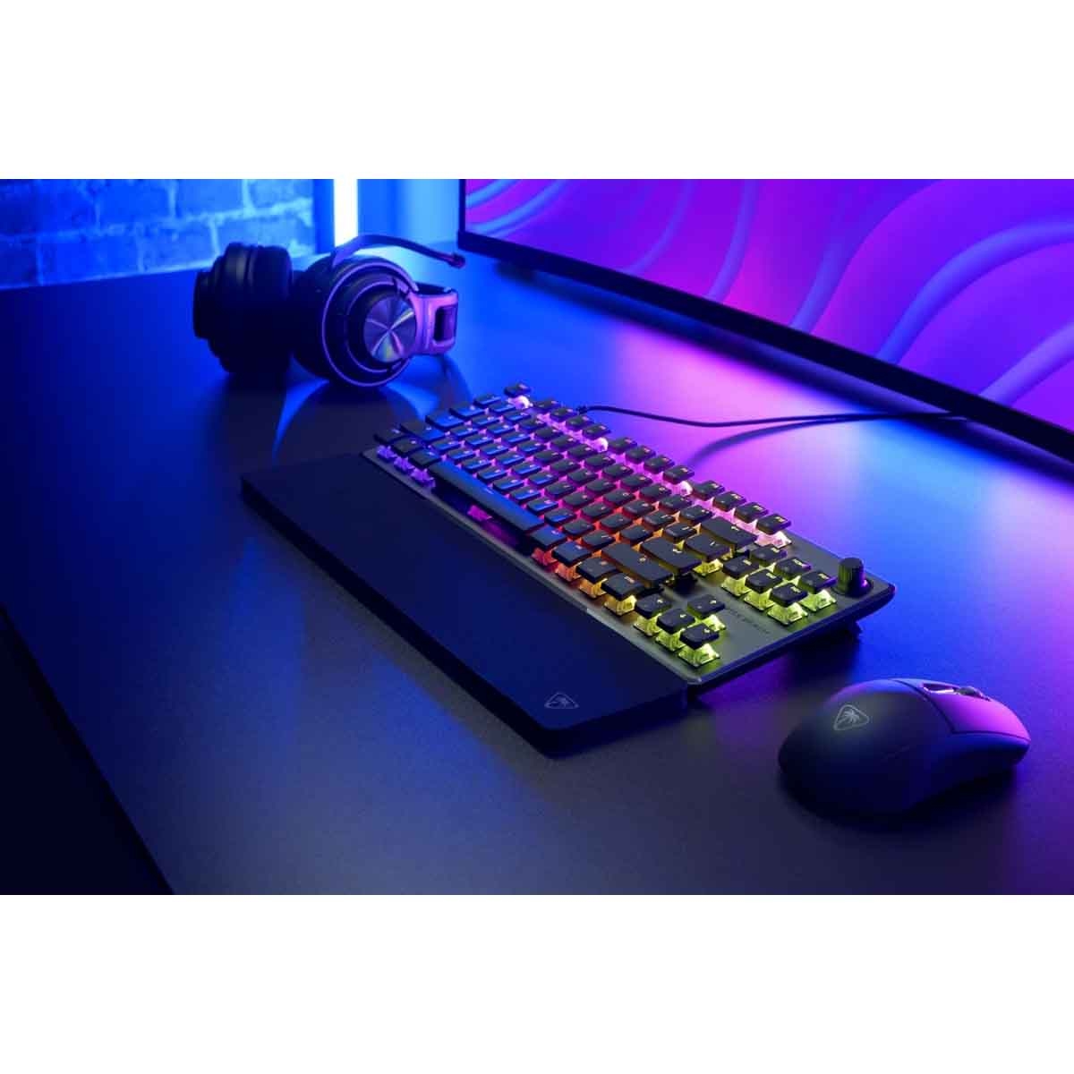 Turtle Beach Black Vulcan II TKL Pro Linear Gaming Keyboard