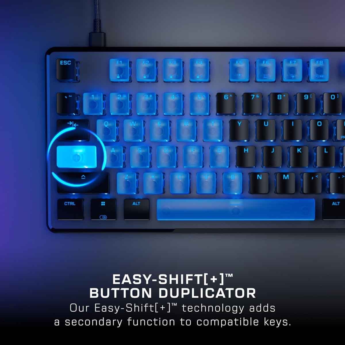 Turtle Beach Black Vulcan II TKL Pro Linear Gaming Keyboard