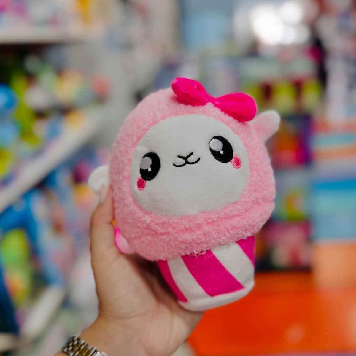 Tutti Cutie 7" Fairy Floss Lamb Soft & Cuddly Stuffed Animal Plush Unisex, 3-4 Years
