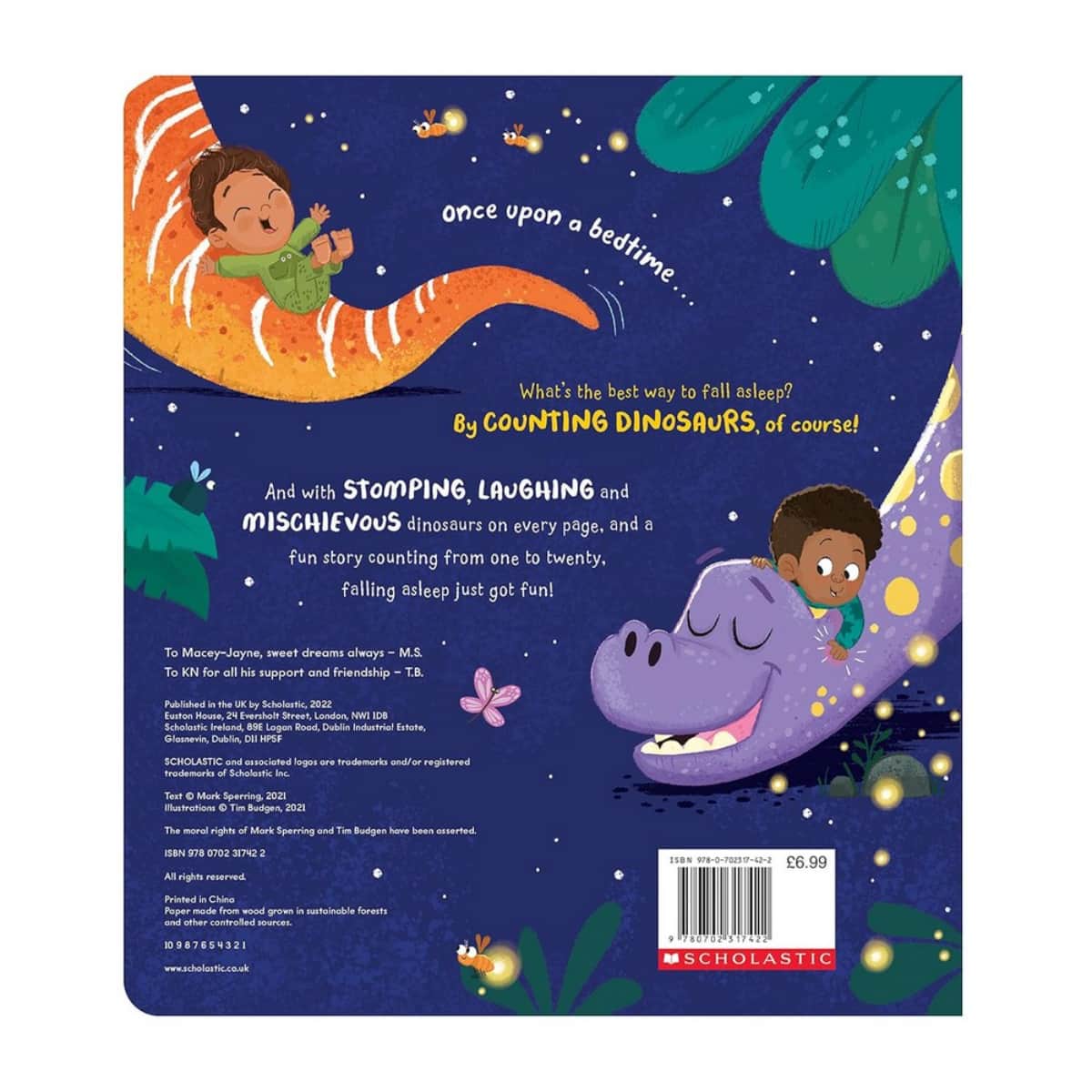 Twenty Dinosaurs at Bedtime (BB) تأليف مارك سبيرينغ - 1 سبتمبر 2022