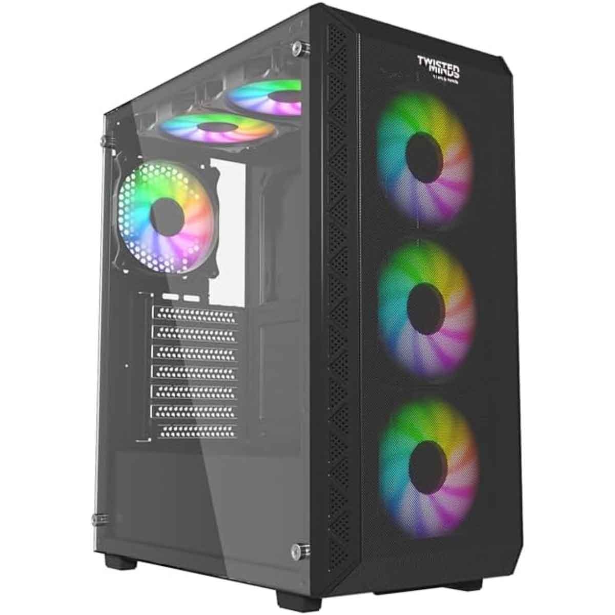 تويستد مايندز 03 أبيكس أسود كيس كمبيوتر ألعاب متوسط الحجم