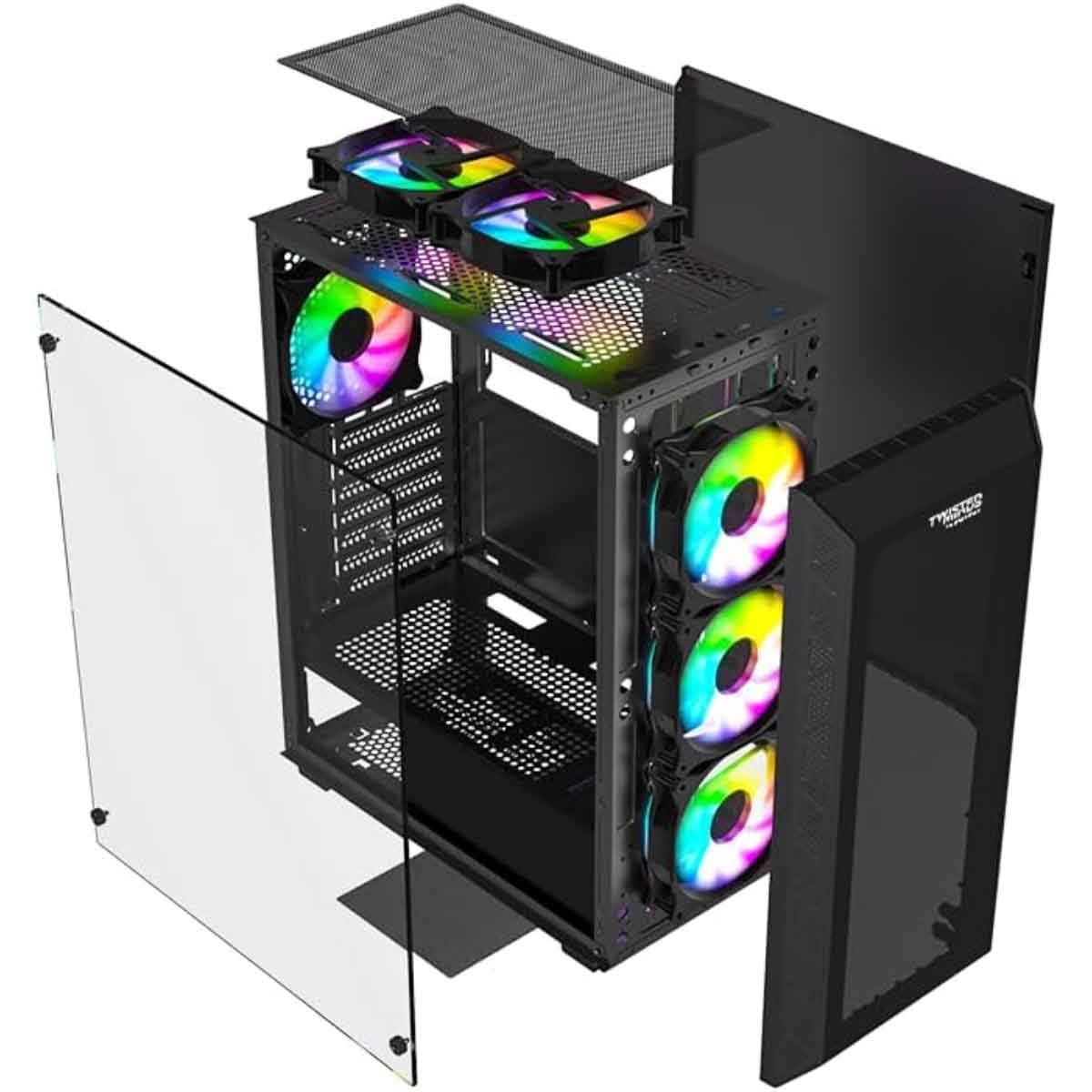 تويستد مايندز 03 أبيكس أسود كيس كمبيوتر ألعاب متوسط الحجم