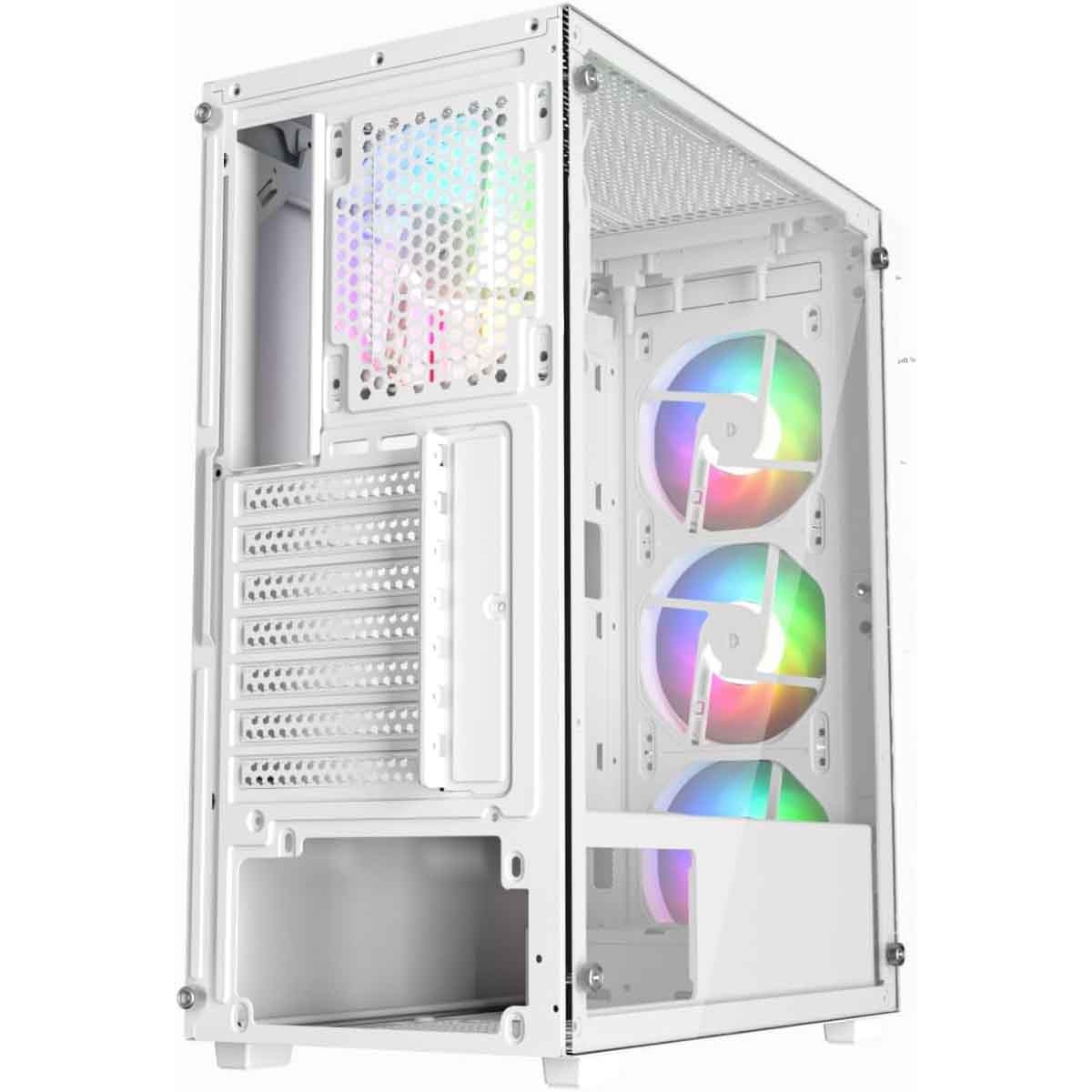 Twisted Minds TM-GM-III-W White 03 Apex Mid-Tower Gaming PC Case