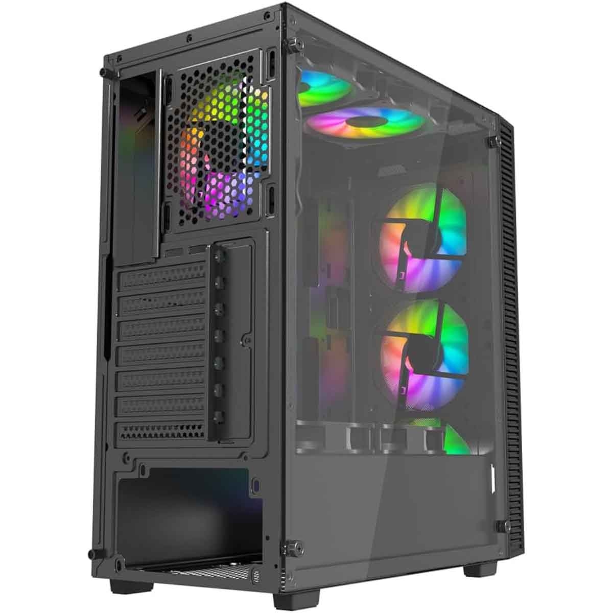 Twisted Minds Black 03 Spider Mid-Tower Gaming PC Case