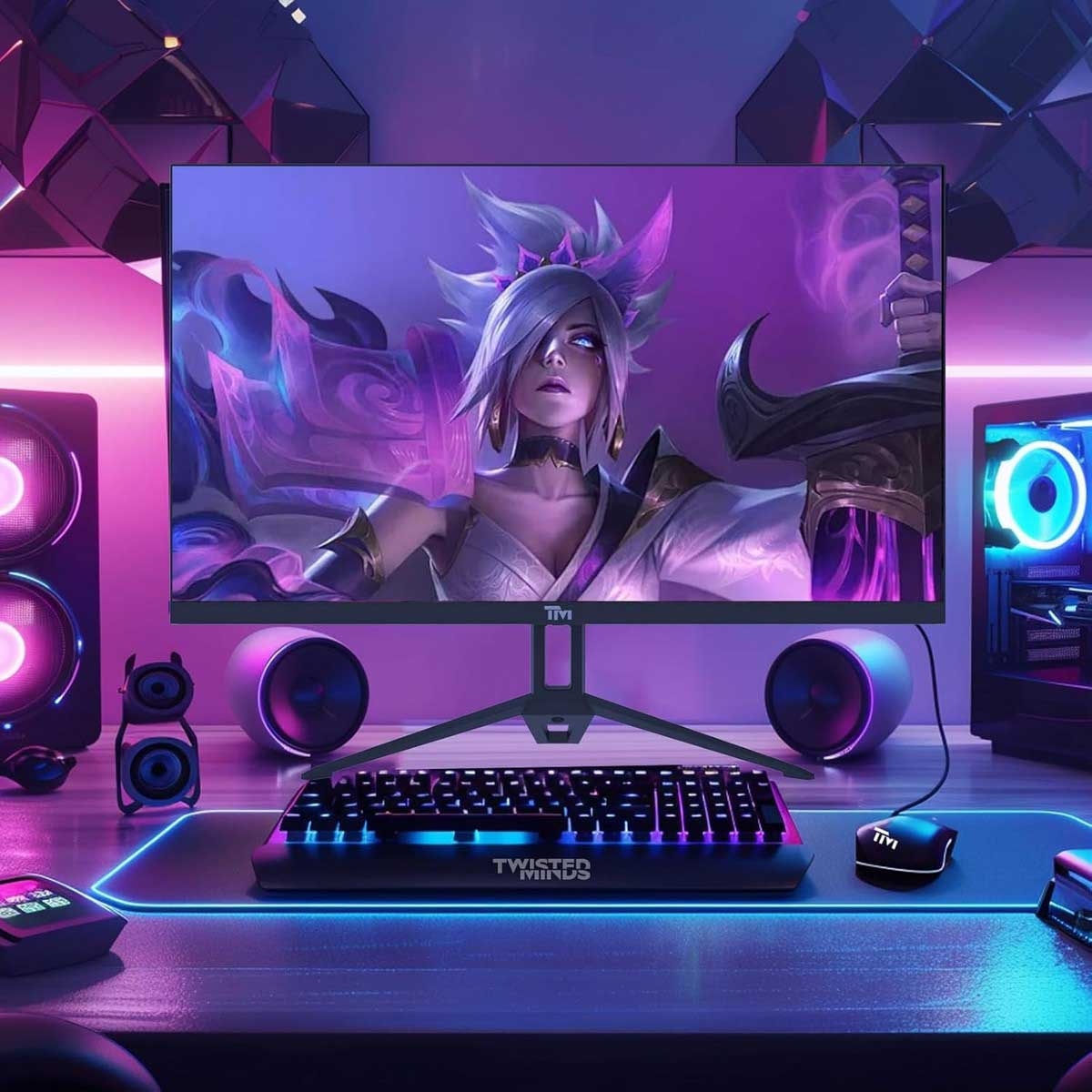 Twisted Minds TM22FHD120IPS Eco Series FHD 120Hz 1ms IPS Gaming Monitor