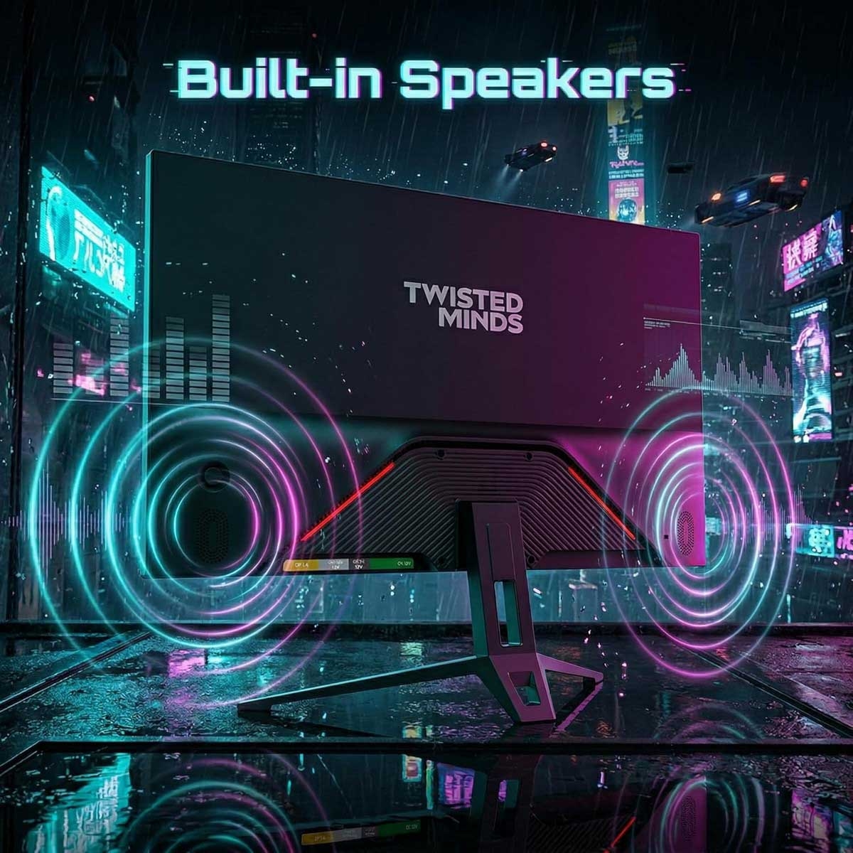 Twisted Minds TM22FHD120IPS Eco Series FHD 120Hz 1ms IPS Gaming Monitor