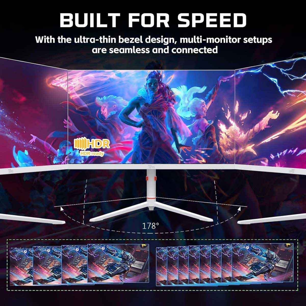 Twisted Minds 24" TMA24FHD180IPS FHD 180Hz 0.5ms IPS Gaming Monitor