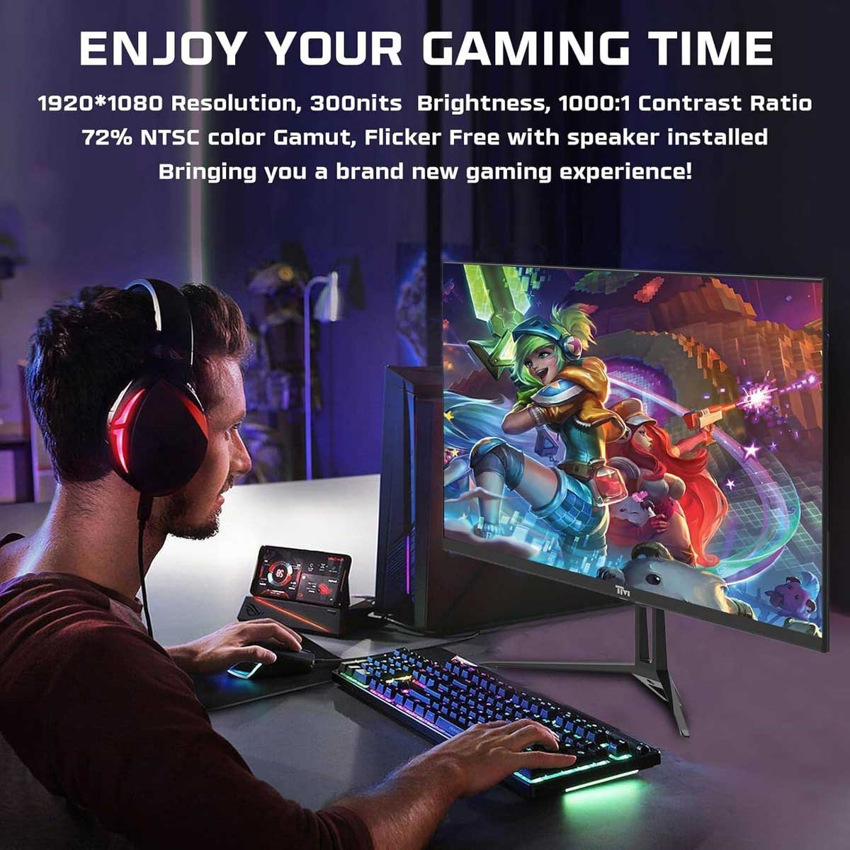Twisted Minds TM24FHD100IPS FHD 100Hz 1ms IPS Gaming Monitor